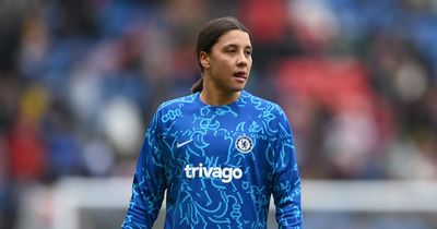 Chelsea hit by Sam Kerr injury as Emma Hayes forced into early change against Everton in WSL