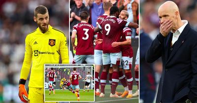 Man Utd lose at West Ham as David de Gea howler adds to top-four fears - 6 talking points