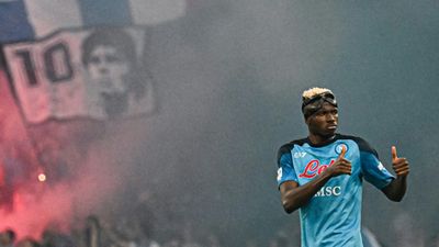 Osimhen sinks Fiorentina at Napoli's Serie A title party