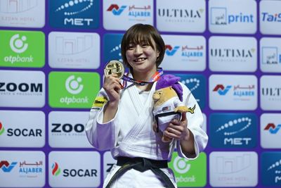 Tsunoda wins Japan's first gold of judo world championships