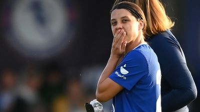Sam Kerr limps off with ankle injury during thumping Chelsea win