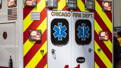 Crash hits bus stop in North Lawndale, 3 injured