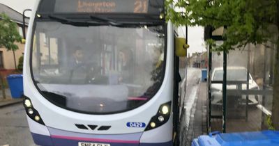 New bus services hit the road this morning - and were on time!