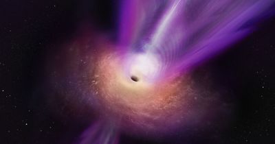 Moment black hole blasts out a giant mysterious jet seen for the very first time