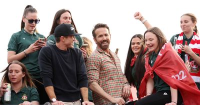 Ryan Reynolds pokes fun at Wrexham stars as he details next year's promotion celebration