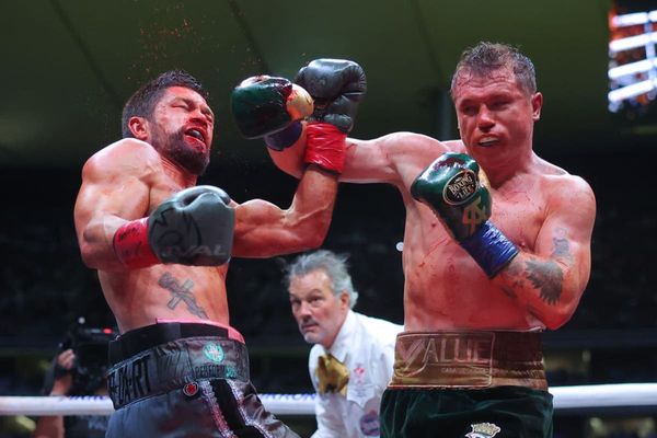 Saul Alvarez batters John Ryder to retain undisputed super middleweight crown