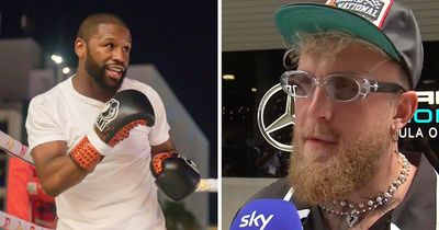 Jake Paul takes swipe at Floyd Mayweather with thinly-veiled dig over his boxing record