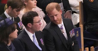 Prince Harry's Coronation confession spotted by lip reader