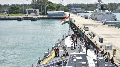 INS Delhi, INS Satpura successfully participate in harbour phase of ASEAN-India Maritime Exercise 2023