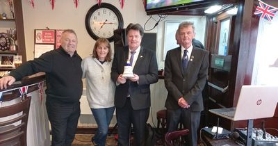 Double royal celebration in Falkirk bar as whisky decanter raffled on Coronation day