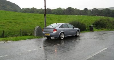 The strange optical illusion road in Scotland where cars appear to roll uphill