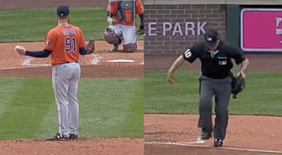 MLB Fans Ripped Ump Phil Cuzzi For His Over-the-Top Balk Call