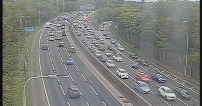 ALL traffic stopped on M60 near Trafford Centre after crash