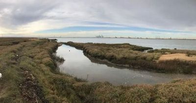 The 'horror film' UK island littered with coffins and human remains where no one is allowed to go