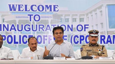 KTR commends State police for professional excellence