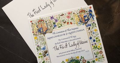 Royal fans spot 'spelling mistake' in Coronation invite to Ukraine's first lady