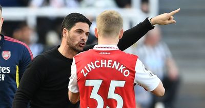 Mikel Arteta appears to agree with Oleksandr Zinchenko criticism after "problem" claim