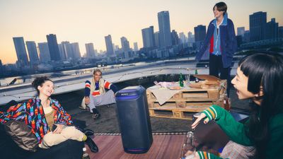 Sony's new portable speaker is wheelie whacky