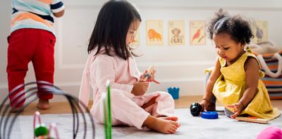 Toddlers can engage in complex games as they get to know each other over time