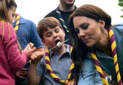 Prince Louis digs in to help out as King thanks Britain for coronation parties