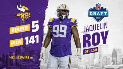 Vikings sign 5th-round pick Jaquelin Roy to rookie deal
