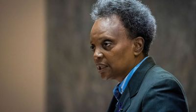 Lightfoot bids tearful farewell to fifth floor of City Hall, but not people of Chicago: ‘My work is not done’