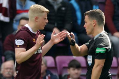 Hearts captain reveals referee's reason for red card as he calls for clarity on VAR
