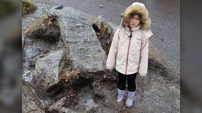 8-year-old girl unearths Stone Age dagger by her school in Norway