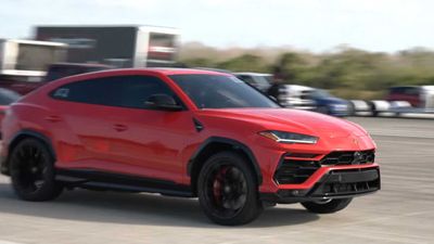 Watch Lamborghini Urus Blast To 163 MPH In Standing-Mile Sprint