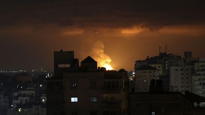 Israeli strikes on Gaza kill 13, including several civilians and 3 senior militants