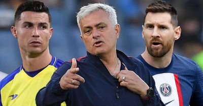 Jose Mourinho snubbed both Cristiano Ronaldo and Lionel Messi when naming world's best