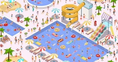 Mind-bending brain teaser challenges players to spot blue rubber ring in adventure park