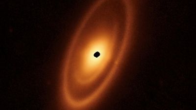 Aging star Fomalhaut found surrounded by detritus of shattered worlds