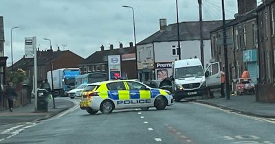 Suspected drug driver ploughs into house as people flee