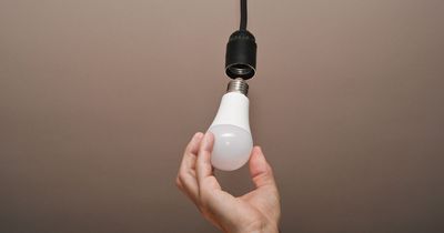 Dad only has ONE lightbulb in whole house and takes it from room to room to save money