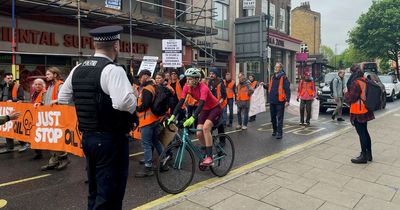 Just Stop Oil protesters hold up traffic in latest slow march through London