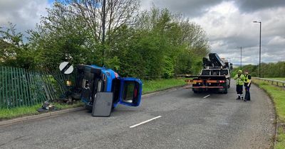 One taken to hospital after two-vehicle crash on A182 at Shiney Row near Houghton le Spring