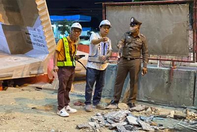 B210m fine for falling expressway beam