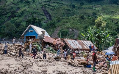 More than 5500 people still missing in flood-hit Congo