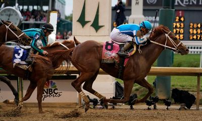 Mage roars from behind to win Kentucky Derby amid seventh death