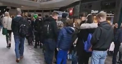 Huge Edinburgh queues spotted as locals descend on St James Quarter shop