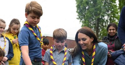 Incredibly intimate moments between Kate, William and kids - doting mum and cheeky Louis
