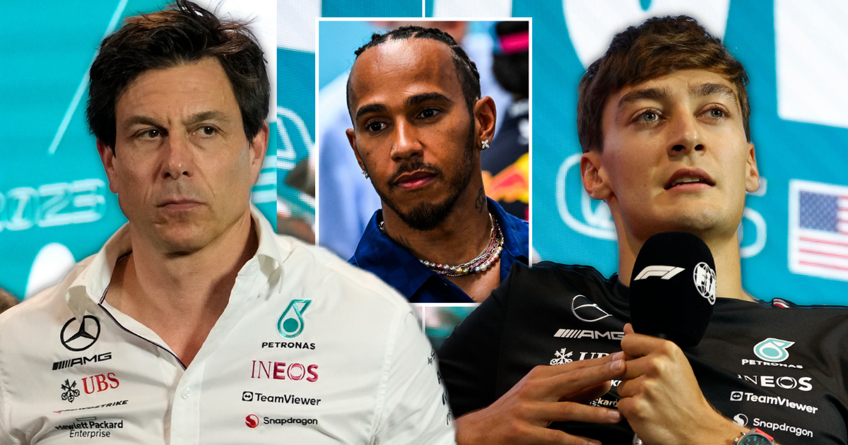 George Russell and Toto Wolff shatter Lewis Hamilton's…