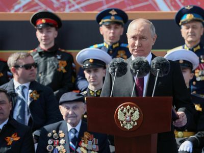 Putin assails West for unleashing 'real war' against Russia, as it marks Victory Day