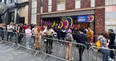 Huge queues outside Liverpool's 'one of a kind' dedicated Eurovision shop