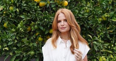 Patsy Palmer looks stunning as she tops up tan in brown swimsuit at home in Malibu