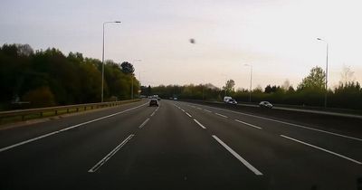 Nottinghamshire woman recalls ‘surreal’ moment unidentified object smashes into car windscreen on M1