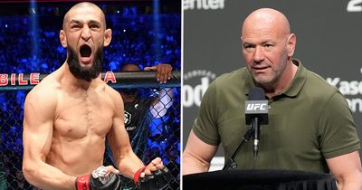 Khamzat Chimaev hits back at Dana White in response to claims he's not ready to fight