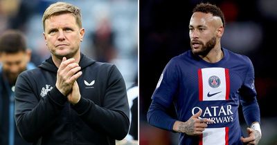 Newcastle have eight-man transfer shortlist as Eddie Howe clarifies Neymar stance