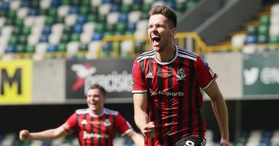 'Elation' for Adam Lecky as he reflects on crucial goal for Irish Cup winners